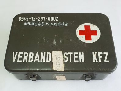 Bundeswehr Verbandkasten KFZ mit Inhalt