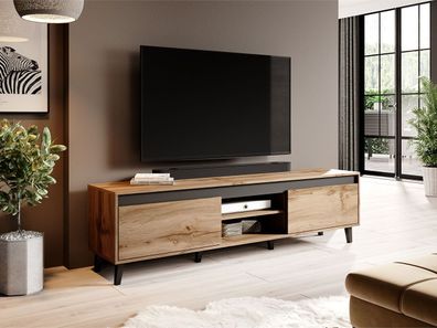 TV-Lowboard Kukle II TV-Schrank Wohnzimmer Modern Stil Kollektion TV-Tisch M24