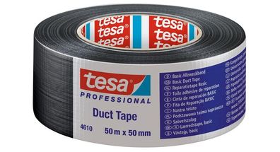 tesa 4610 Gewebeband Duct Tape 50mm x 50m schwarz