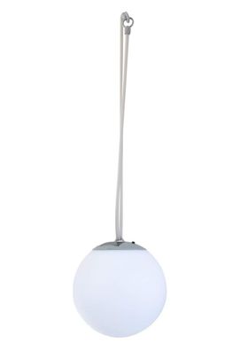 Premium Solar LED Hängeleuchte - 20 cm / 4 LED warm weiß - Garten Leucht Kugel Lampe