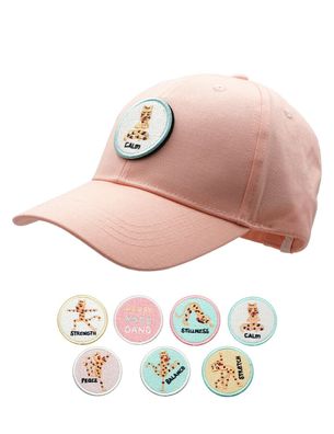 Maximo® Mädchen Baseballmütze Cap "wechselbare Badges"