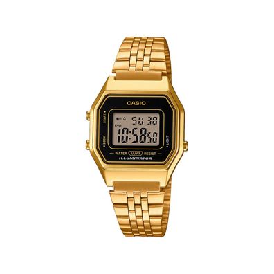 Casio Damen Armbanduhr Retro Classic La680Wega-1Er Illuminator Gold Neu & Ovp