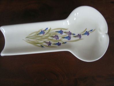 Keramik Kochlöffelablage Löffelhalter Vanilia Handbemalt Handgemacht Lavendel