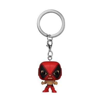 Funko 53897 Pop! Marvel Luchadores Deadpool Schlüsselanhänger Keychain Keyring