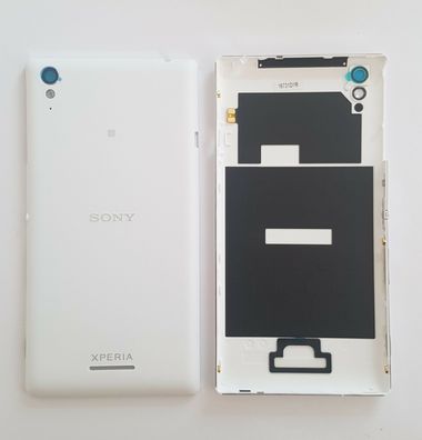 Original Sony Xperia T3 D5106 Akkudeckel Akku Backcover Battery Cover Weiss NFC
