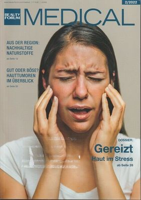 BEAUTY FORUM Medical , Kosmetik Fachzeitschrift, 2/2022, in deutsch