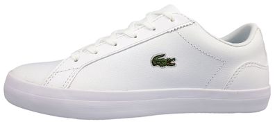 Lacoste Lerond BL 21 1CFA Damenschuhe Schnürschuhe Sportive Sneaker Weiß Freizeit