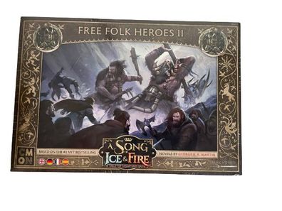 A Song of Ice & Fire: Free Folk Heroes 3 Deutsch Englisch Franz. Spanisch NEU