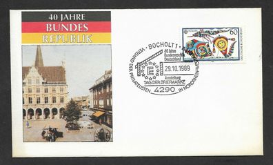 Flugpost BRD 40 Jahre Bundesrepublik Tag der Briefmarke