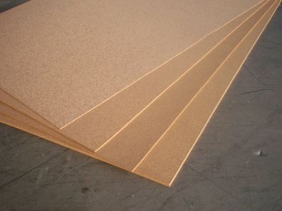 Korkplatte Korkplatten super-groß Kork 3 mm Modellbau 0,54 m² pro Platte