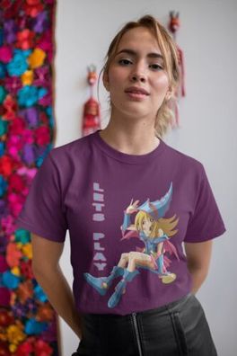 Yu-Gi-Oh Dunkel Magier Mädchen Lets Play - TCG Bio T-Shirt Damen