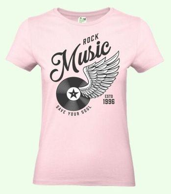 Rock Music Save Your Soul - Umweltfreundliches Bio Damen T-Shirt