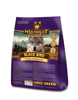 Wolfsblut Black Bird Large Breed - Truthahn mit Süßkartoffel