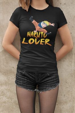 Naruto Lover - Anime Damen Bio Baumwolle T-Shirt