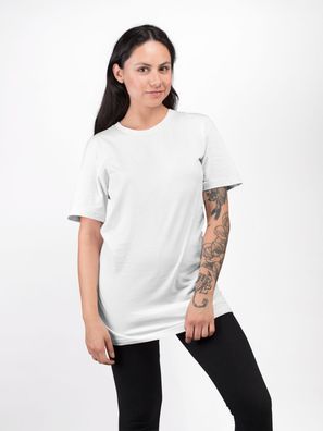 Hattree Oversize Damen Bio Baumwolle T-Shirt einfarbig nachhaltig XS - XXXL