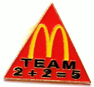 Mc Donald´s - 2 + 2=5 - Pin 20 x 18 mm