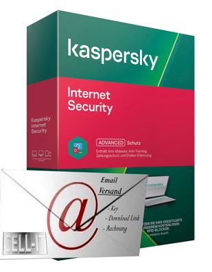 Kaspersky Internet Security 2023 / 2024 • 1 PC • 1 Jahr • Download • NEU