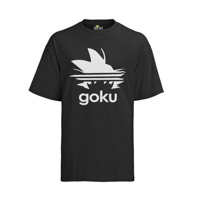 Adi Goku Adidas parodie Anime Son Goku Dragon Ball Logo Vegeta Herren T-Shirt