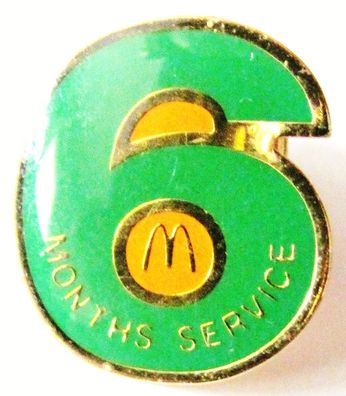 Mc Donald´s - 6 Month Service - Pin 19 x 16 mm
