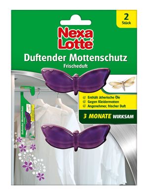 NEXA LOTTE® Duftender Mottenschutz Frischeduft, 2 Stück