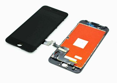Display LCD für iPhone 7 mit RETINA Glas Scheibe Bildschirm Front Schwarz