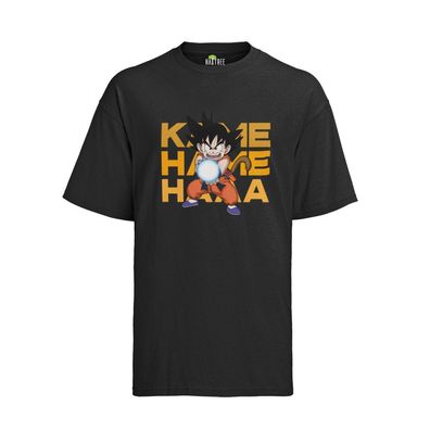 Son Goku als Kind Kame Hame Ha Vegeta Anime Manga DB New Bio T-Shirt Herren