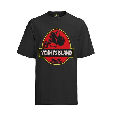 Yoishi Island Nintendo Parodie Witzig Funny Lustig Game Nerd Bio Herren T-Shirt