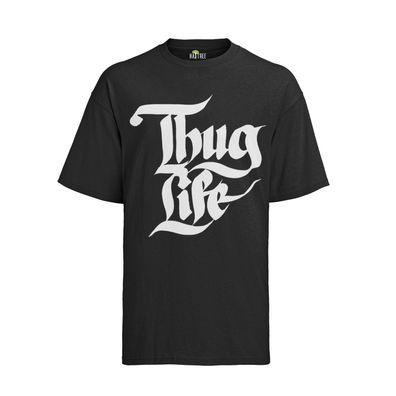 Thug life Sprüche Thuglife 2pac Hip Hop Grafig New Rapper Musik T- Shirt Herren