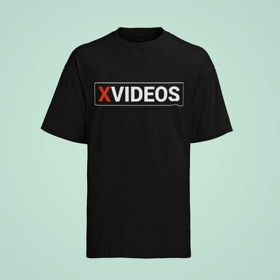 Bio Herren T-Shirt XVIDEO Porno Website Funny Witzig Faketaxi Kostüme Merch