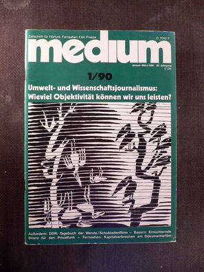 Medium - Zeitschrift für Fernsehen, Film - 1/1990 - Wissenschaftsjournalismus