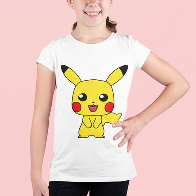 Süßes Pokemon Pika Pikachu Pokeball Kinder T-Shirt Comic Shirt Kids Anime