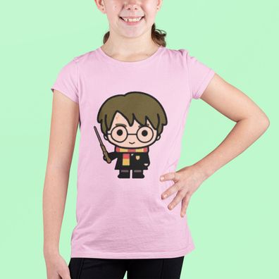 Baumwolle Bio T-Shirt Harry Potter Cartoon Figure Zauberer Wizard Shirt Kids