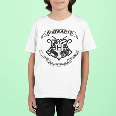 Bio Baumwolle T-Shirt Harry Potter Cartoon Hogwarts-Schule Logo Film Symbol