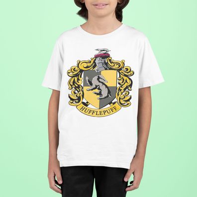 Bio Baumwolle T-Shirt Harry Potter huffelepuff Hogwarts-Schule Logo Film Symbol