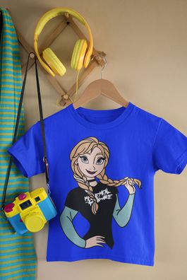 Punk Anna Frozen Kinder Bio Baumwolle T-Shirt für Mädchen Film