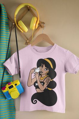 Aladdin Prinzessin Jasmin Disney Kinder Bio Baumwolle T-Shirt für Mädchen