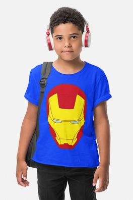 Bio Baumwolle Kinder T-Shirt Tony Stark Ironman Marvel Avenger Boy Kids Shirt