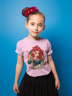 Neues Merida Legende der Highlands Kinder Bio Baumwolle T-Shirt für Mädchen Film