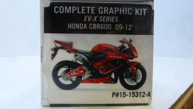 Dekorsatz Aufkleber Sticker Verkleidung graphic kit passt an Honda Cbr 600 09-12