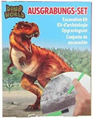 DINO WORLD Ausgrabungs-Set 13-teilig