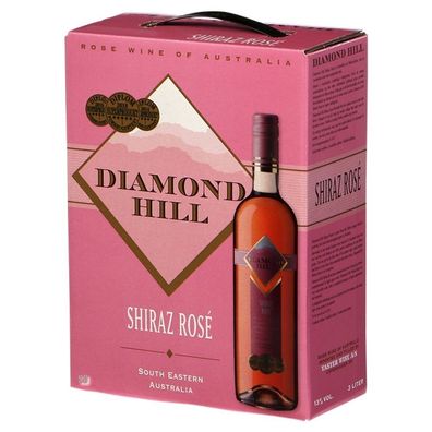 Diamond Hill Shiraz Rose Australien Halbtrocken Bag in Box 13% vol 300cl BiB