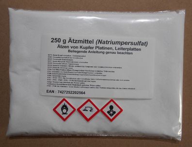 250 g Ätzmittel (Natriumpersulfat), ätzen von Kupfer Platinen, Leiterplatten