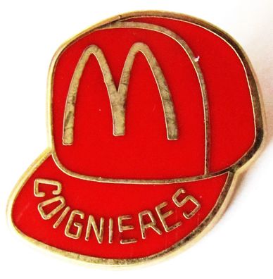 Mc Donald´s - Coignieres - Pin 22 x 21 mm