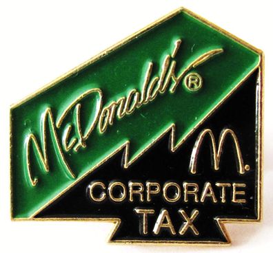 Mc Donald´s - Corporate TAX - Pin 19 X 18 mm