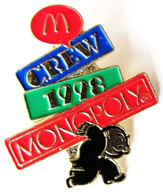 Mc Donald´s - Crew 1998 - Monopoly - Pin 31 x 26 mm