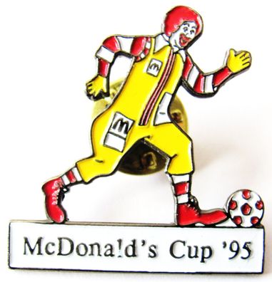 Mc Donald´s - Cup 1995 - Pin 30 x 28 mm