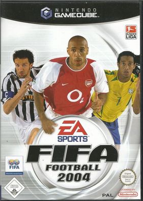 FIFA Football 2004 (Nintendo GameCube, Ersatz-DVD-Box) Zustand gut
