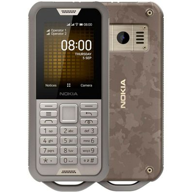 Nokia 800 Tough 4GB Sand NEU Dual SIM 2,4" KaiOS Handy Smartphone 512MB RAM OVP