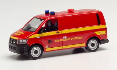 Herpa 095433 - VW T6 Kasten - Feuerwehr Dresden. 1:87