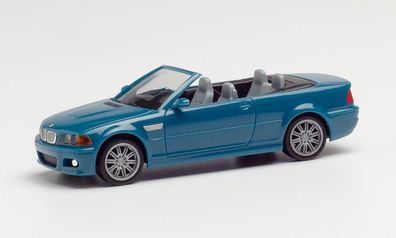 Herpa 022996-002 - BMW M3 Cabrio, Laguna Seca blau. 1:87